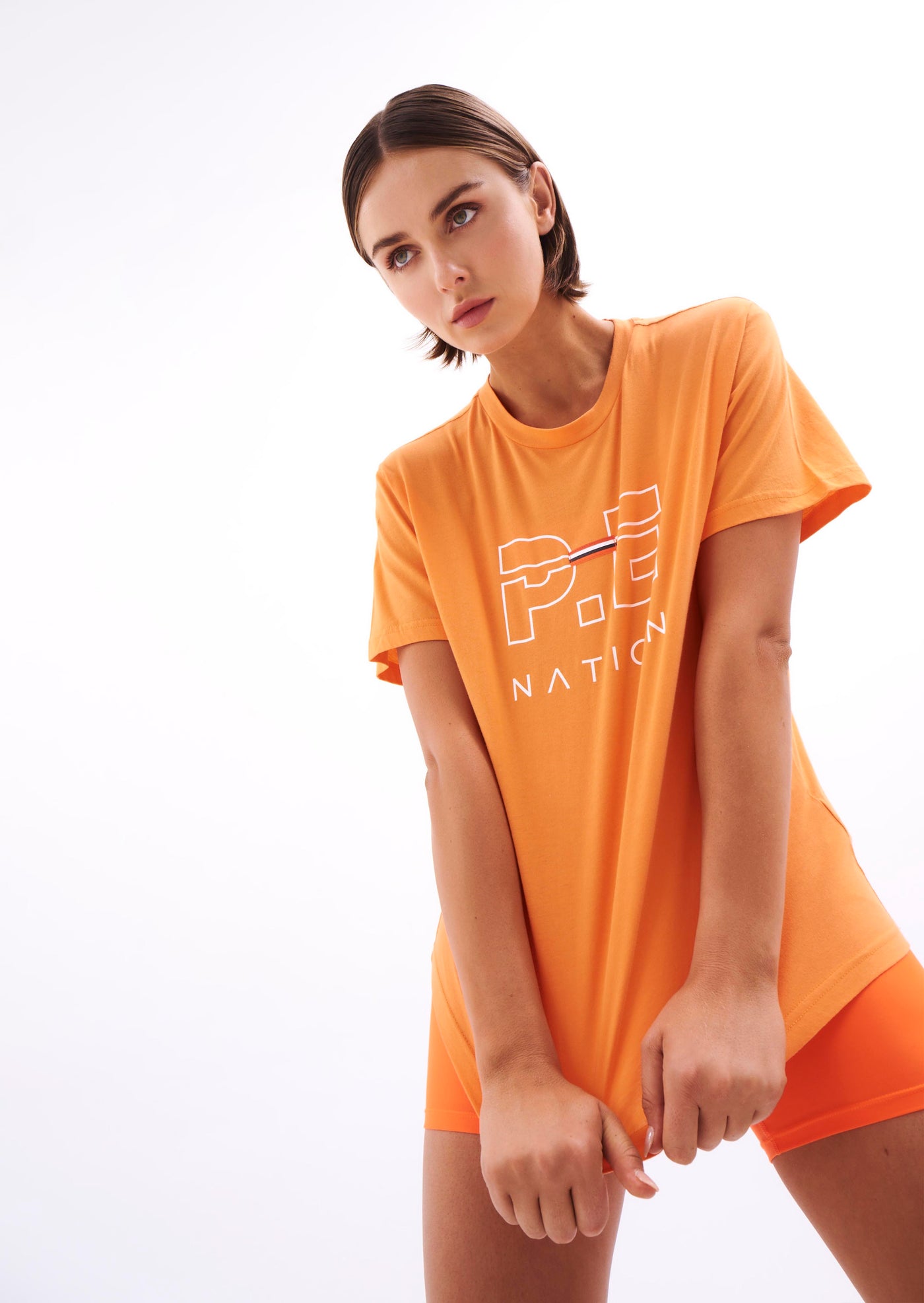 FULL START TEE IN ORANGE BRIGHT