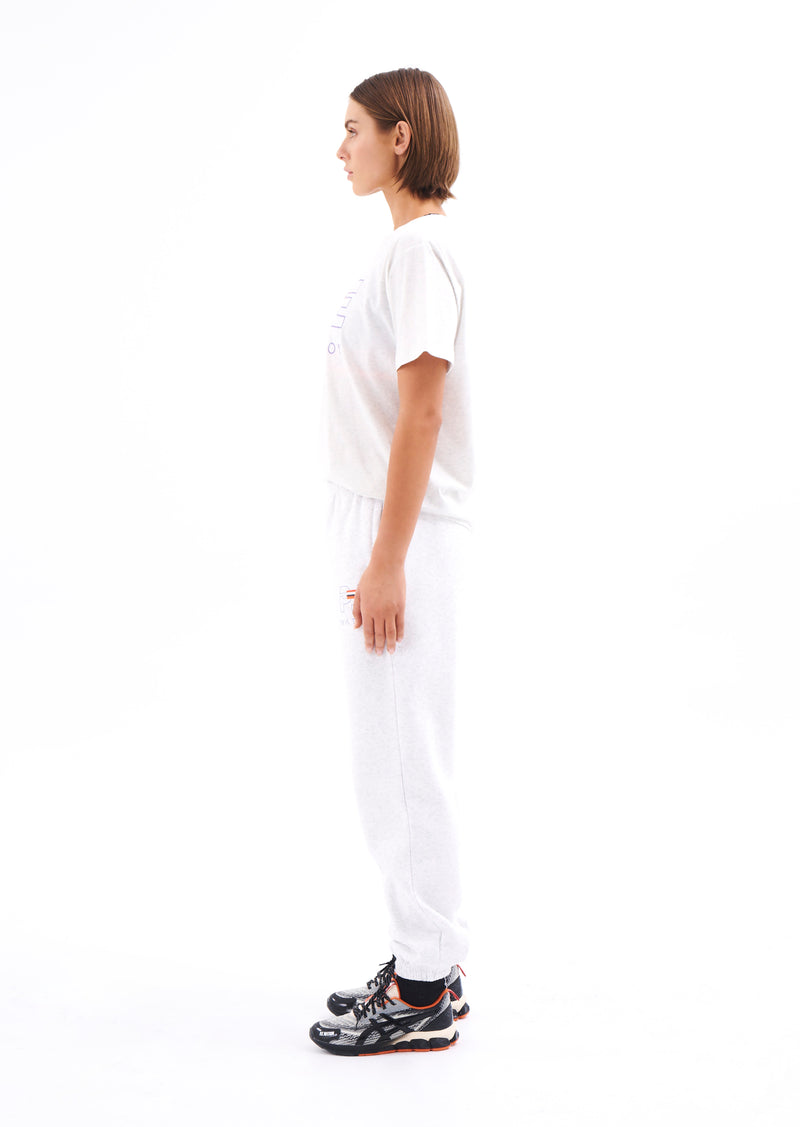 TRACK TEAM TRACKPANT IN GREY MARLE