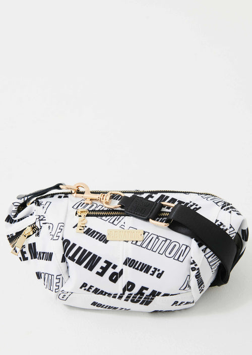 BACK STOP BAG IN MONO PRINT