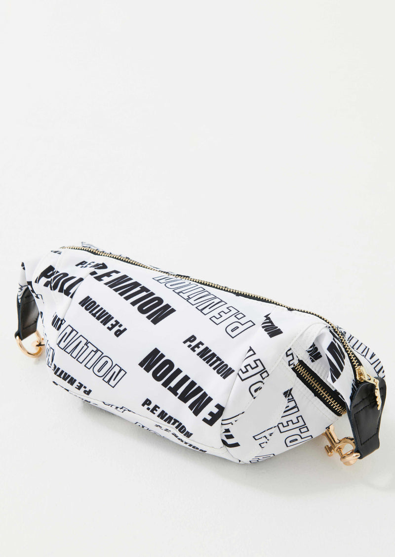 BACK STOP BAG IN MONO PRINT