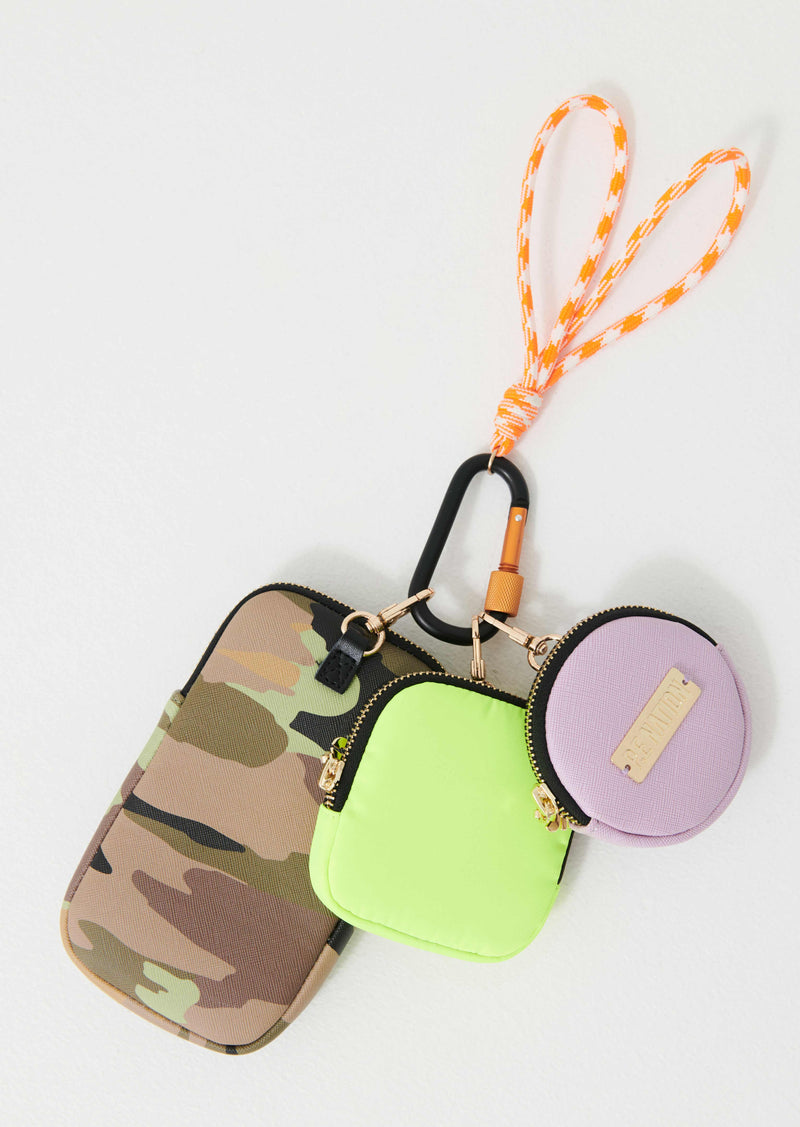 BACK STOP POUCH CLUSTER IN ARMY PRINT