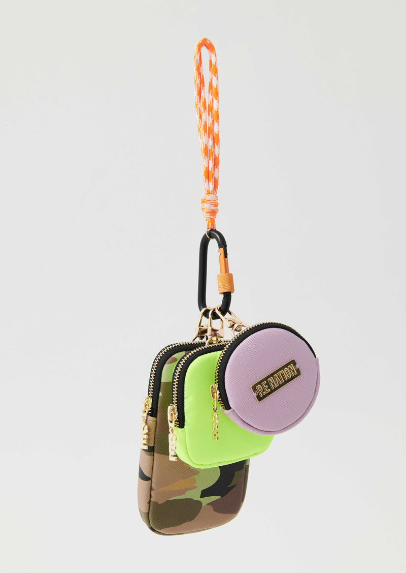 BACK STOP POUCH CLUSTER IN ARMY PRINT