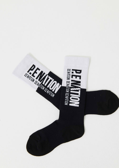 LAYBACK SOCK IN BLACK