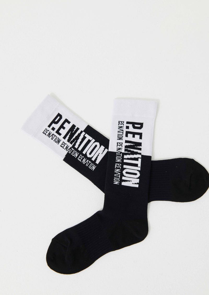 LAYBACK SOCK IN BLACK