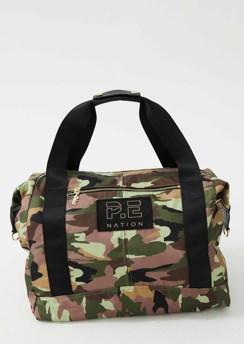 GAME CHANGER BAG IN CAMO PRINT