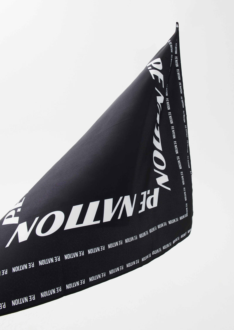 BRONTE SCARF IN MONOCHROME SCARF PRINT