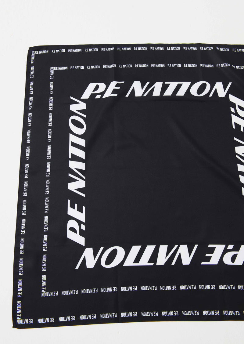 BRONTE SCARF IN MONOCHROME SCARF PRINT
