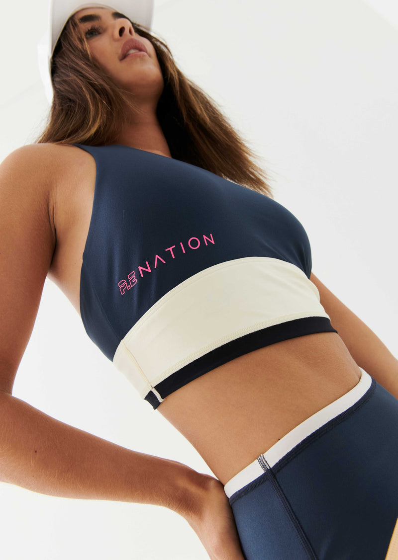 OUTLINE SPORTS BRA IN MIDNIGHT NAVY