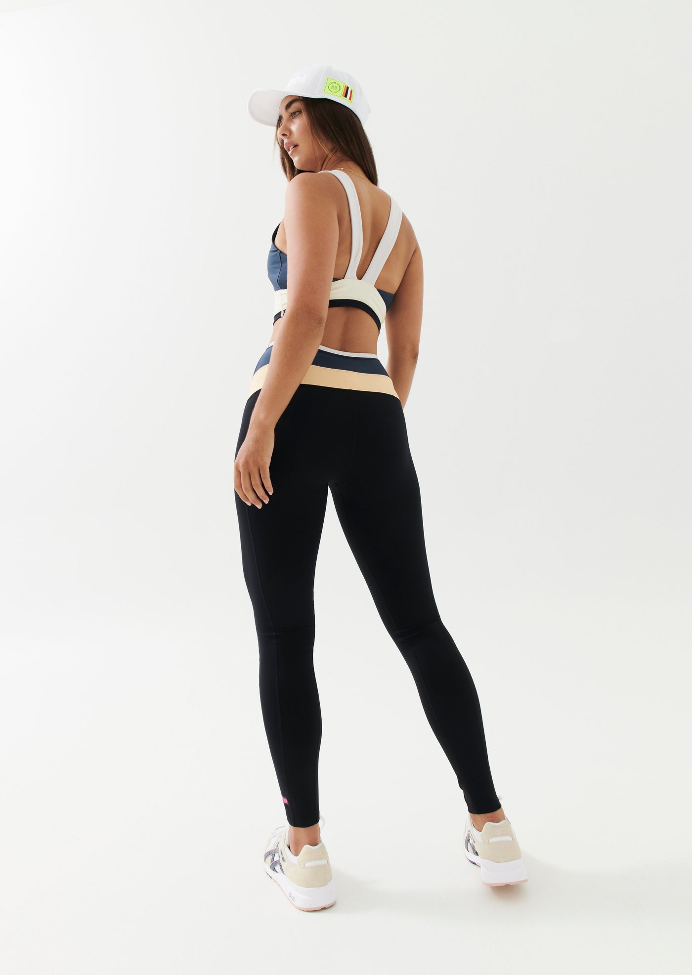 FRONTSIDE LEGGING IN WHITE