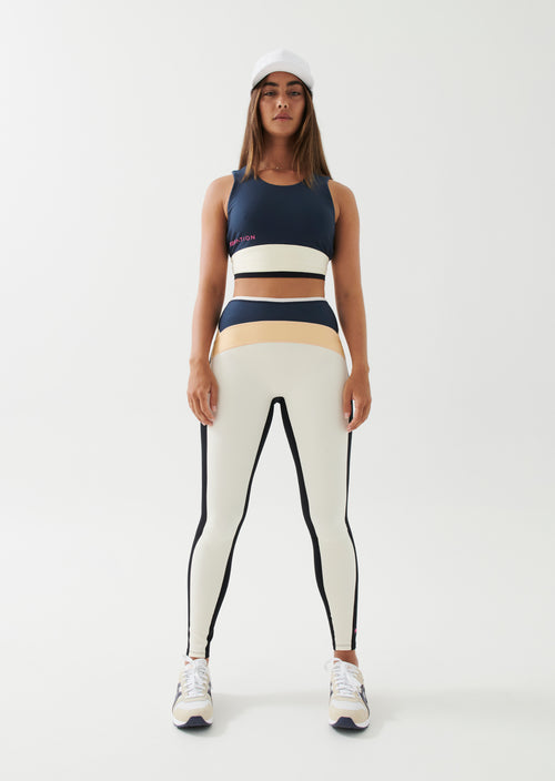 FRONTSIDE LEGGING IN WHITE