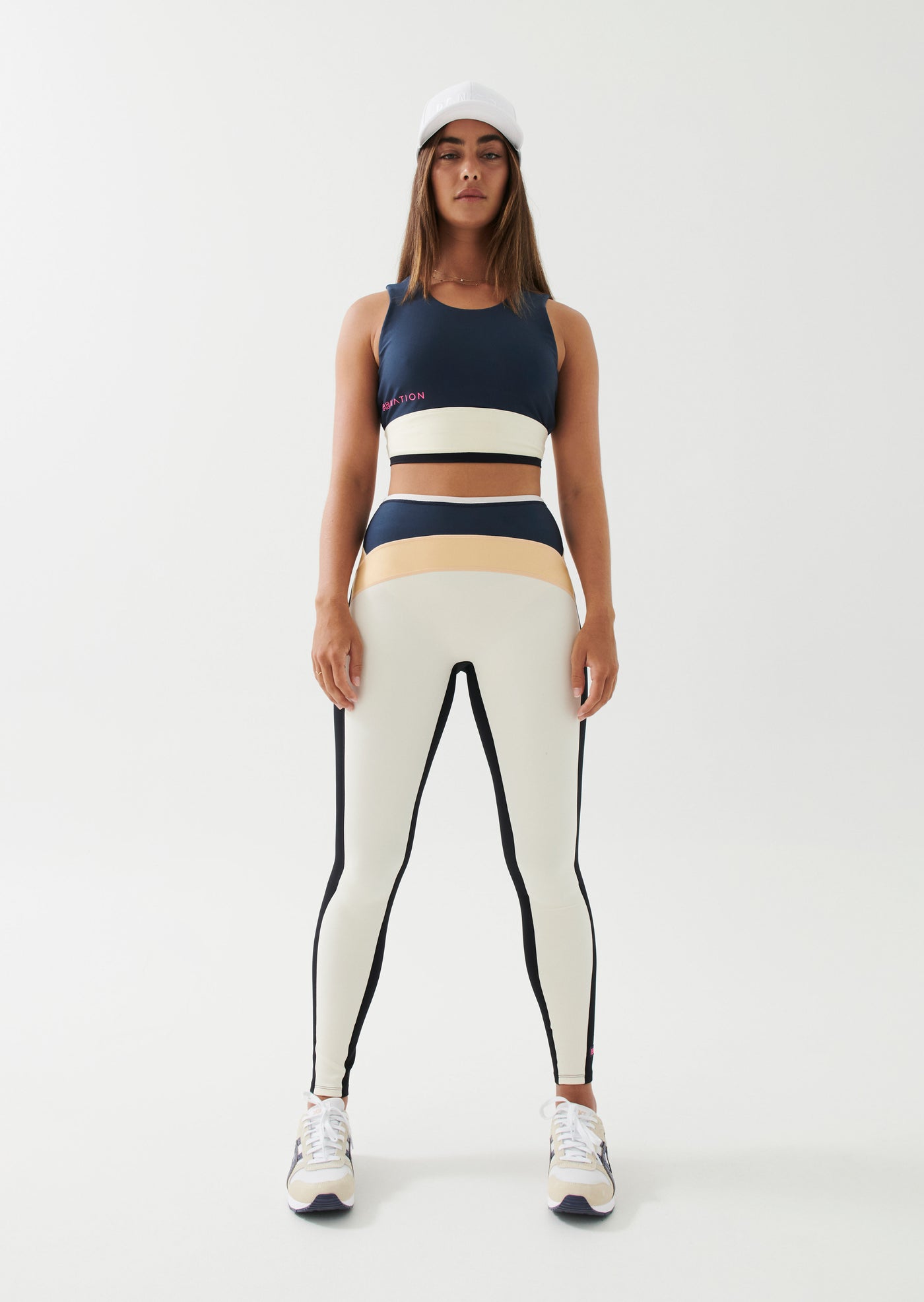FRONTSIDE LEGGING IN WHITE