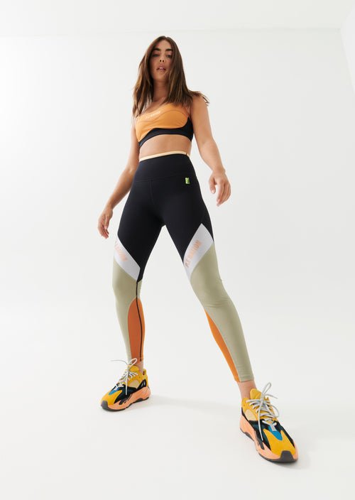 GROUND RULE LEGGING IN BLACK