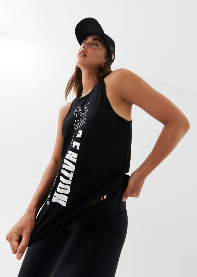 ACCELERATE TANK IN BLACK