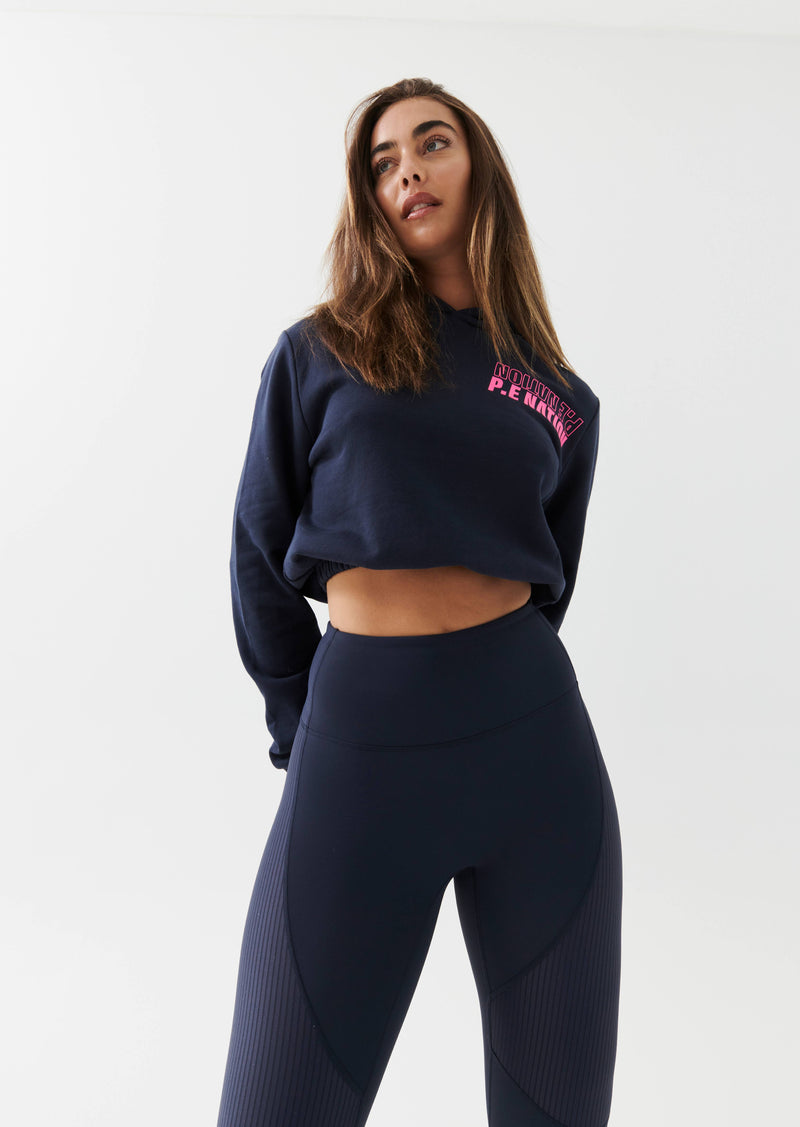 IMMERSIVE HOODIE IN MIDNIGHT NAVY