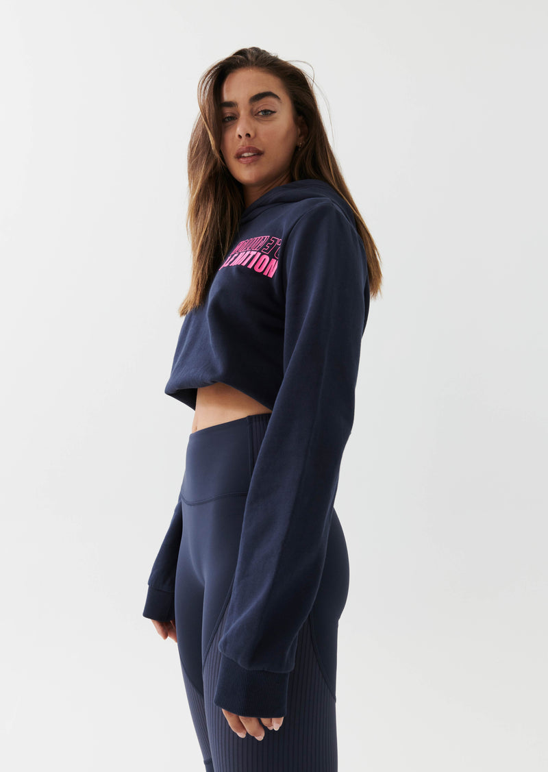 IMMERSIVE HOODIE IN MIDNIGHT NAVY