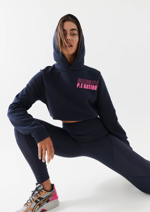 IMMERSIVE HOODIE IN MIDNIGHT NAVY