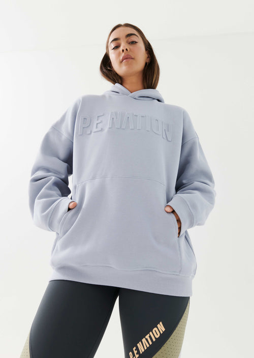 FADEAWAY HOODIE IN GRAY DAWN