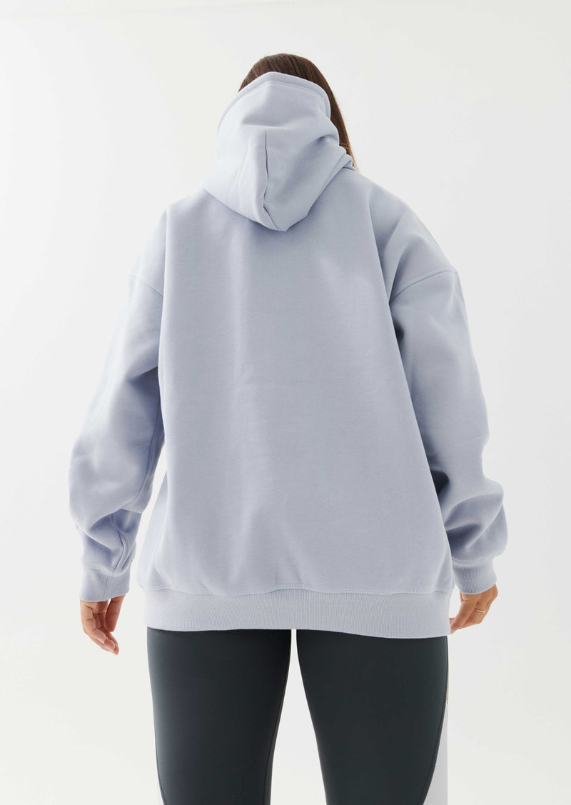 FADEAWAY HOODIE IN GRAY DAWN