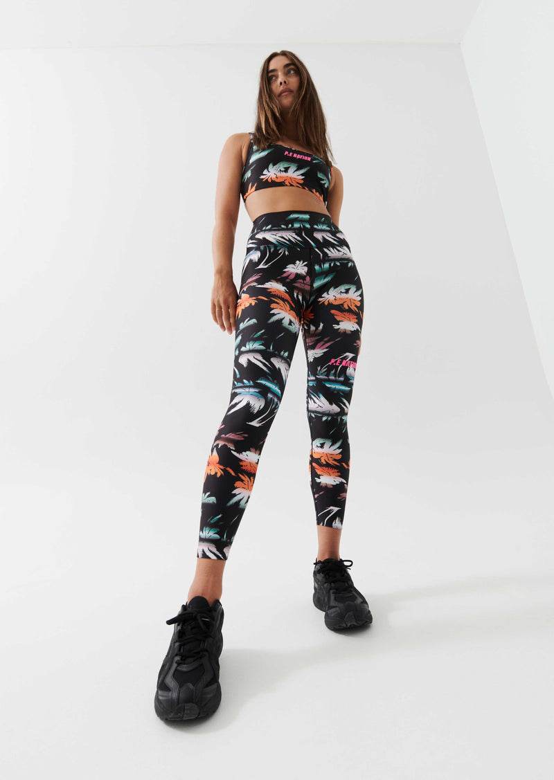 Tree outlet print leggings