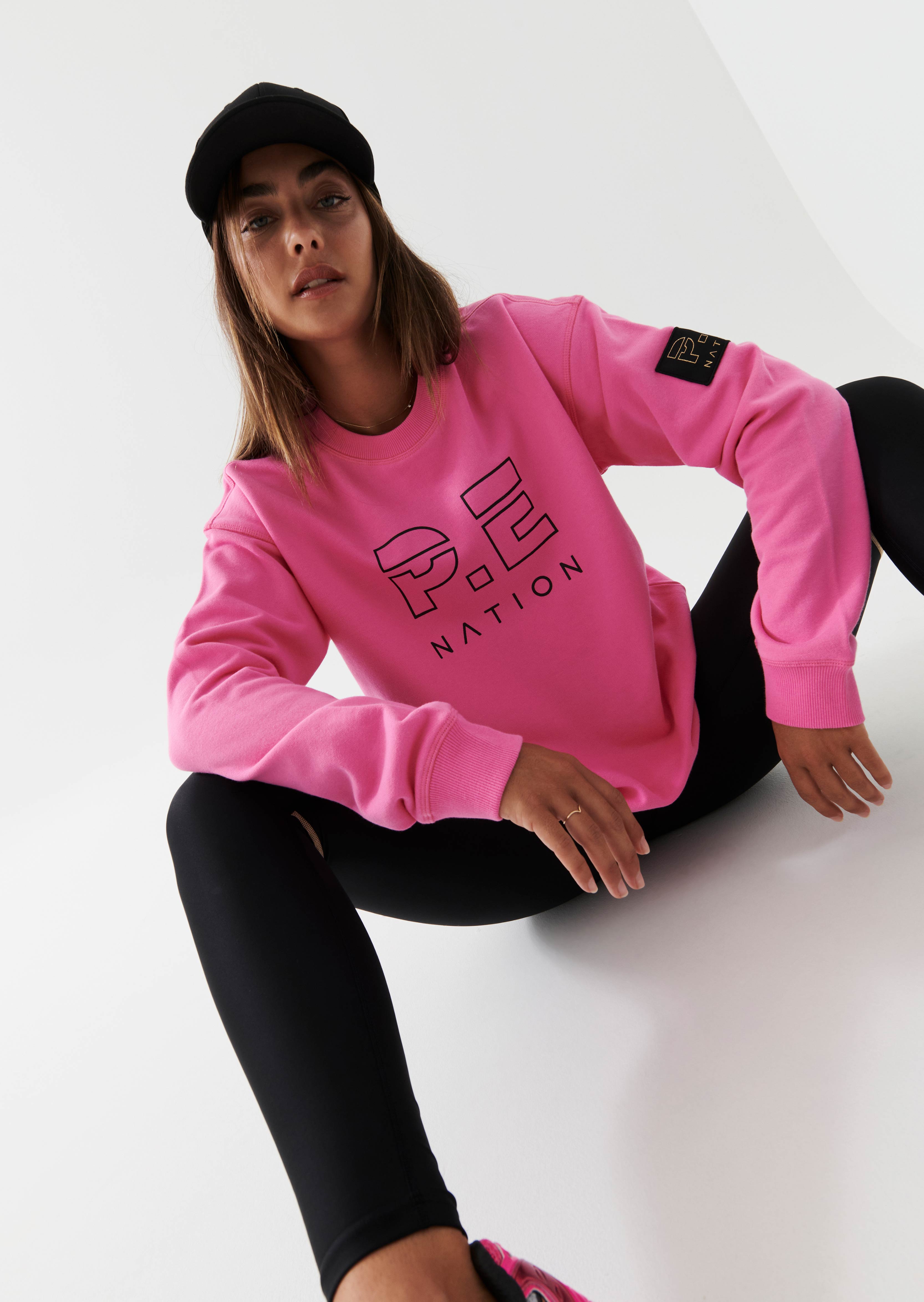 Pe nation pink store jumper