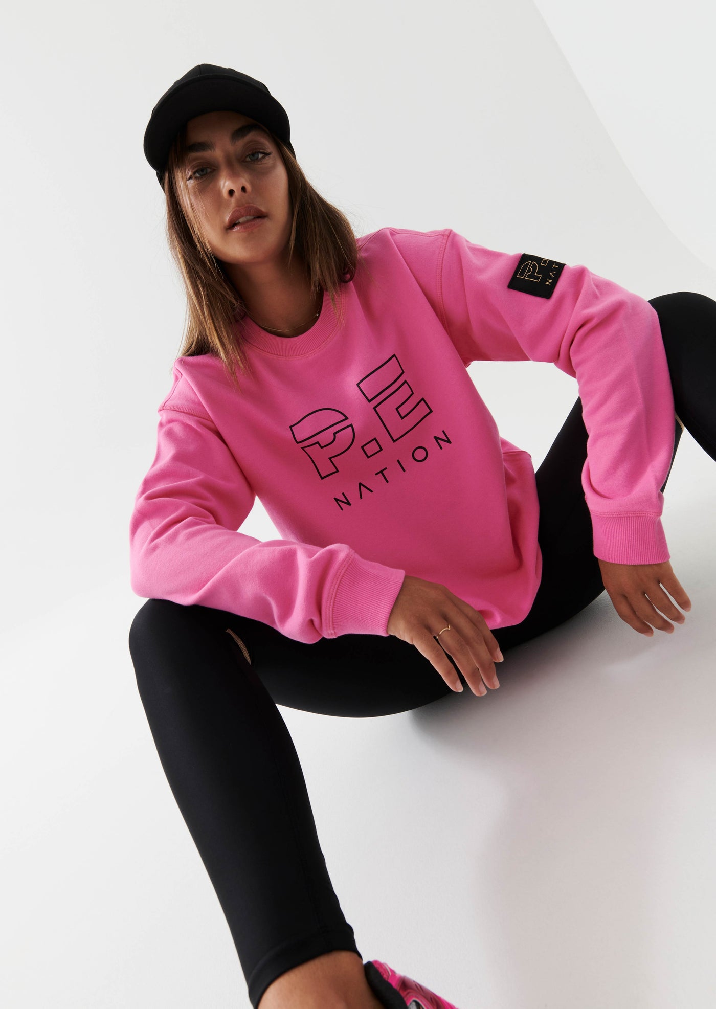 Pe nation deals pink jumper
