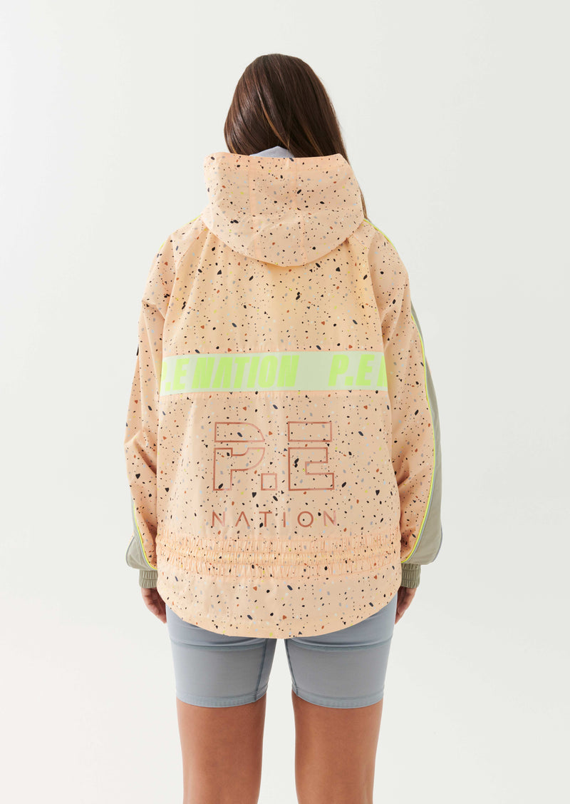 MAN DOWN JACKET IN ROCK PRINT