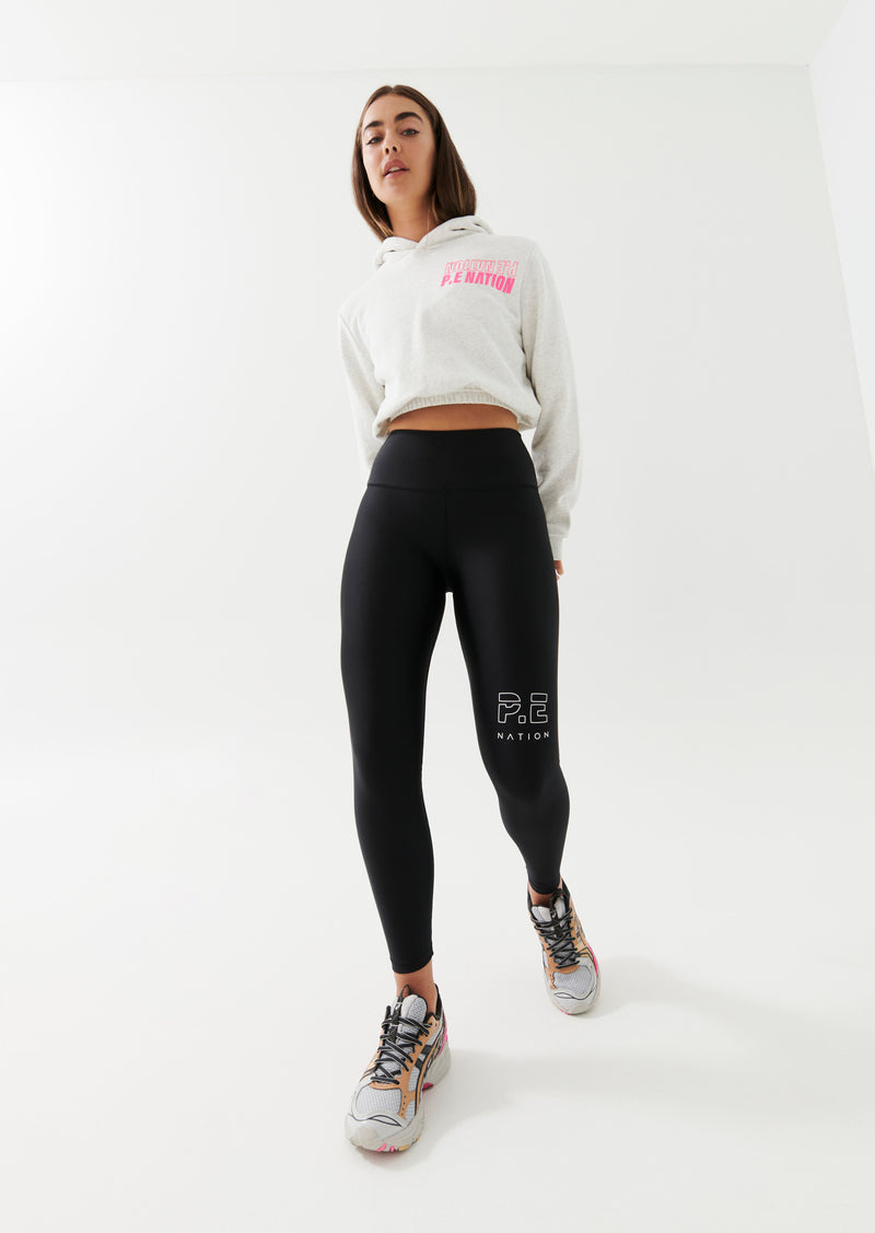 IMMERSIVE HOODIE IN GREY MARL