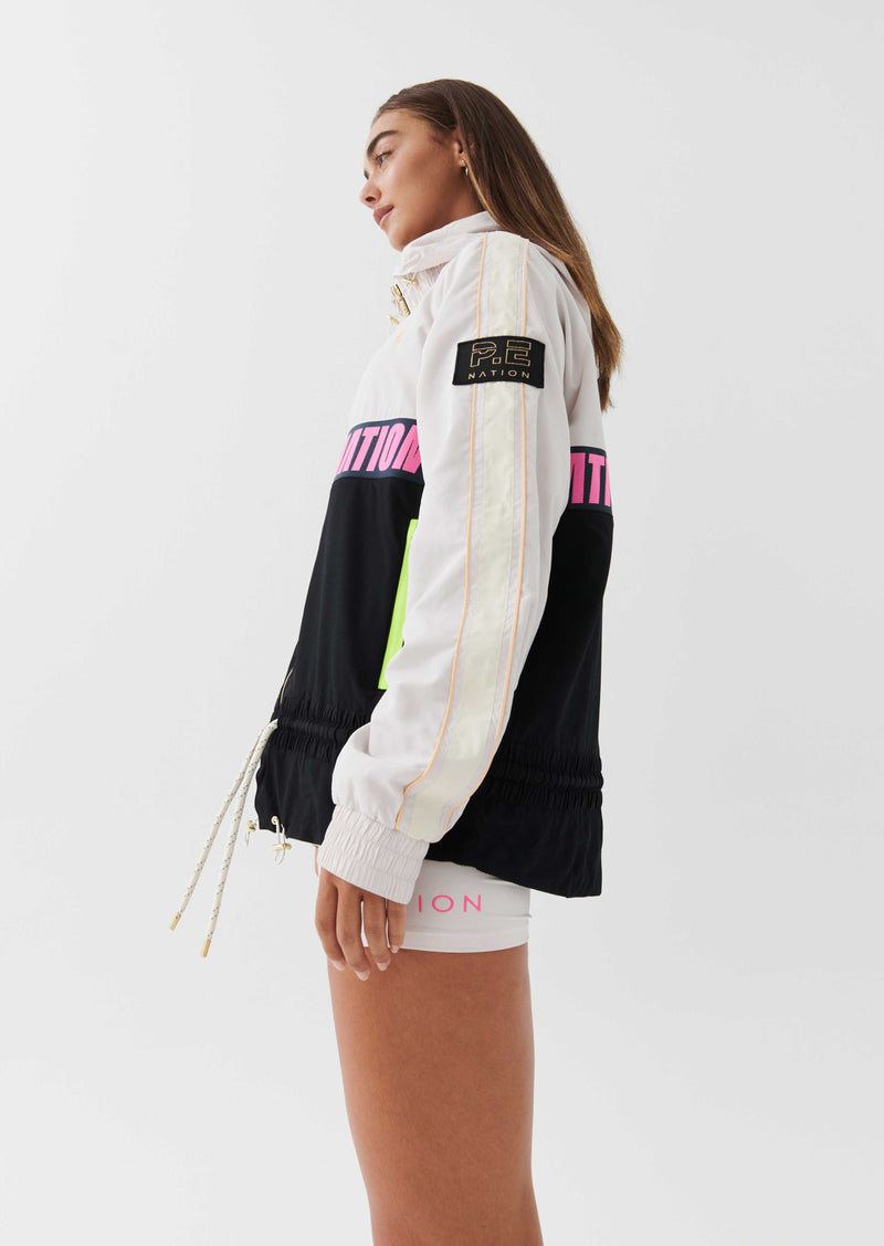 MAN DOWN JACKET IN WHITE SAND