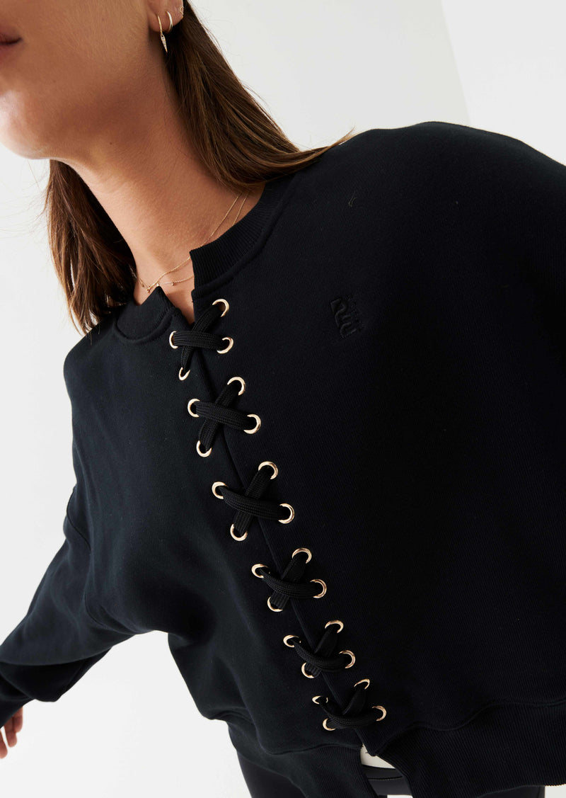 IN PLAY SWEAT IN BLACK