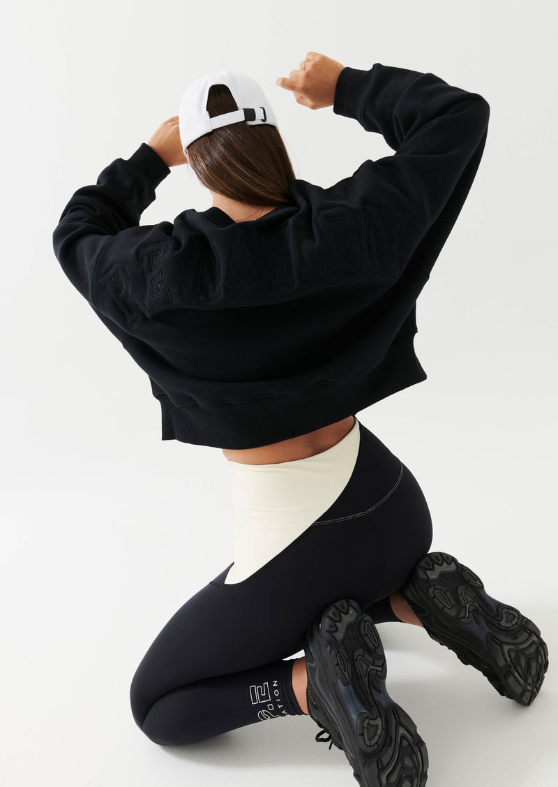 IN PLAY SWEAT IN BLACK