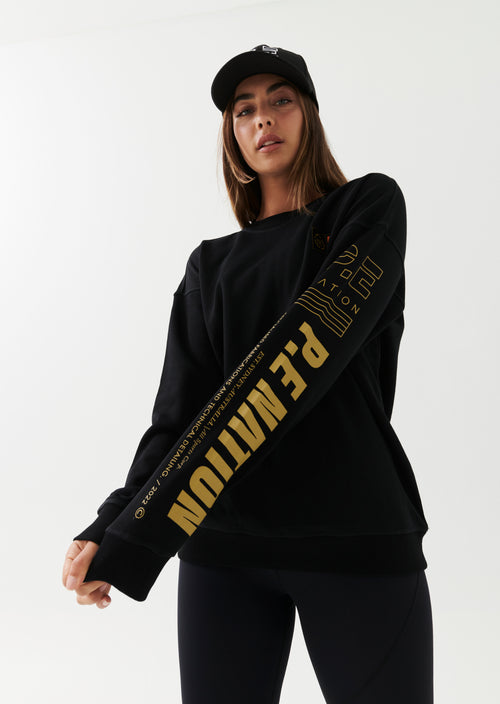 ELEVATE SWEAT IN BLACK