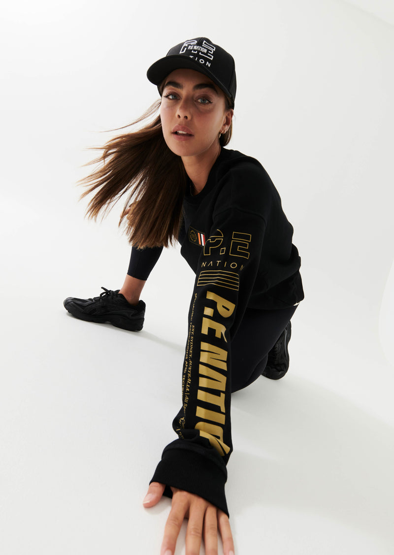 ELEVATE SWEAT IN BLACK