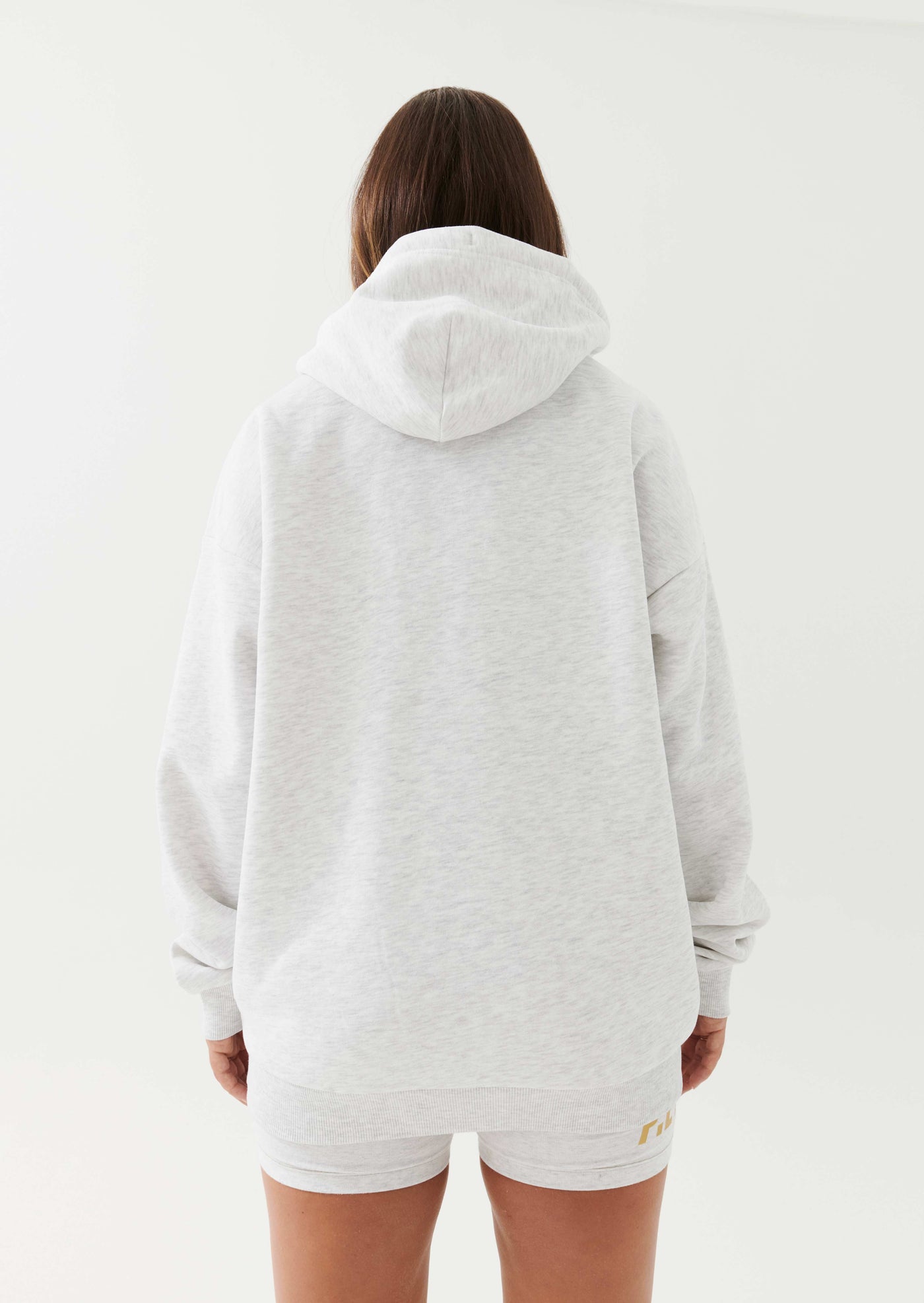 UPWARD HOODIE IN GREY MARL