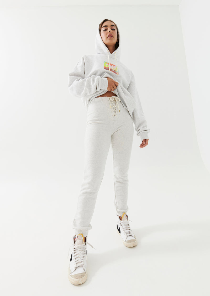 UPWARD PANT IN GREY MARL