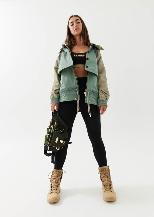ELEVATE JACKET IN SEA SPRAY