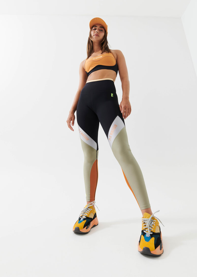 IMMERSIVE SPORTS BRA IN GOLDEN OAK