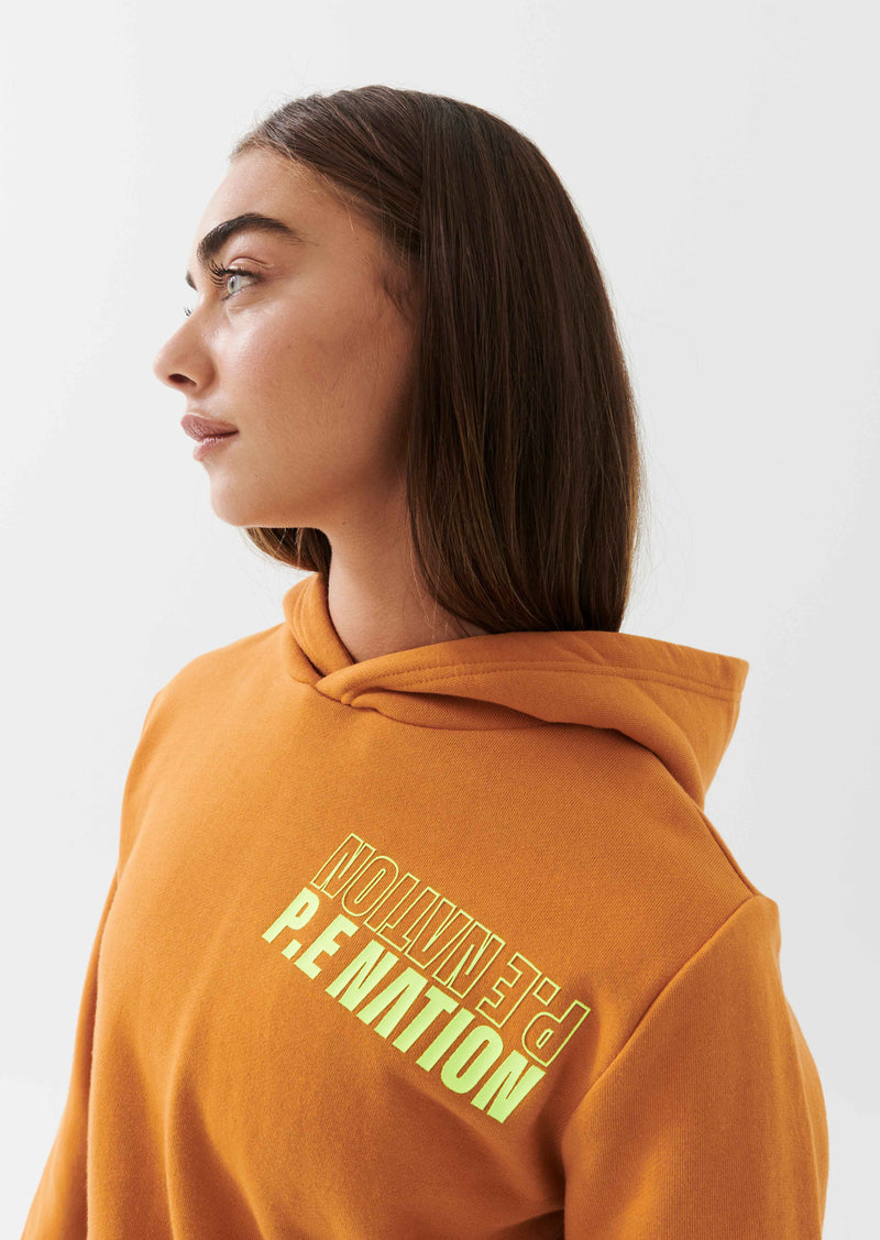 IMMERSIVE HOODIE IN GOLDEN OAK