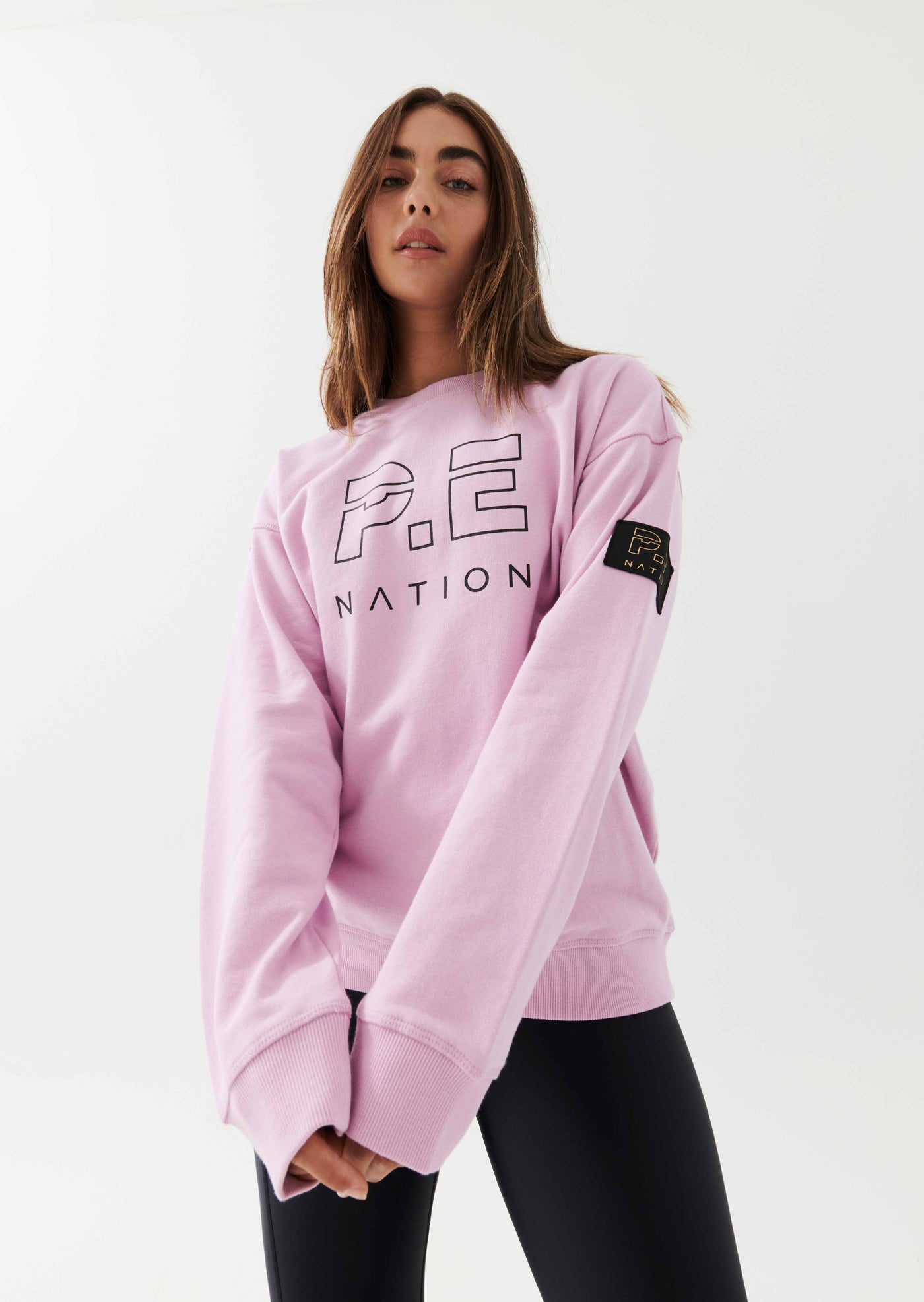 Heads Up Sweat Pink Lavender P.E Nation