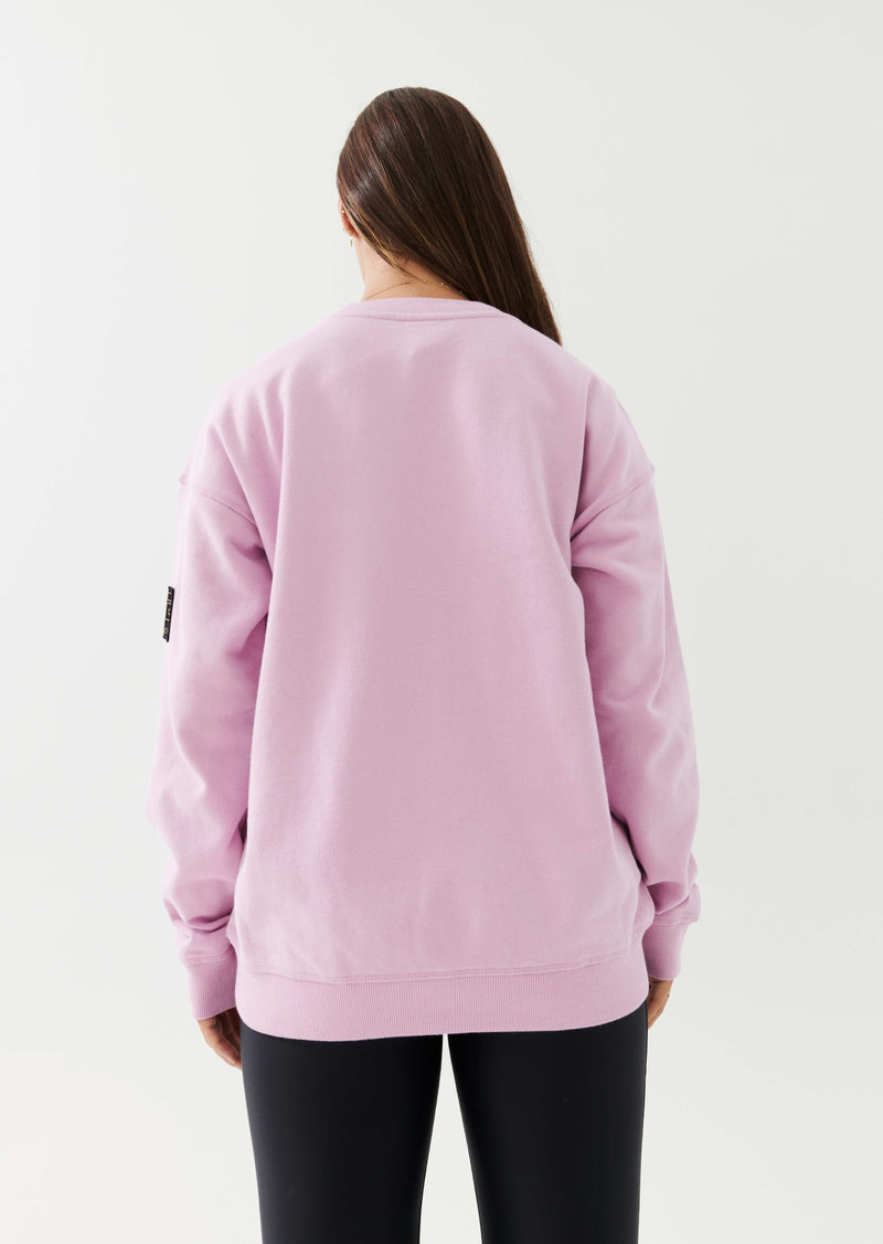 HEADS UP SWEAT IN PINK LAVENDER
