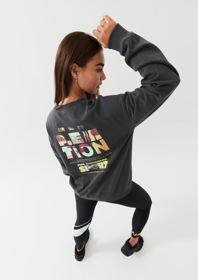 LATITUDE SWEAT IN DARK SHADOW