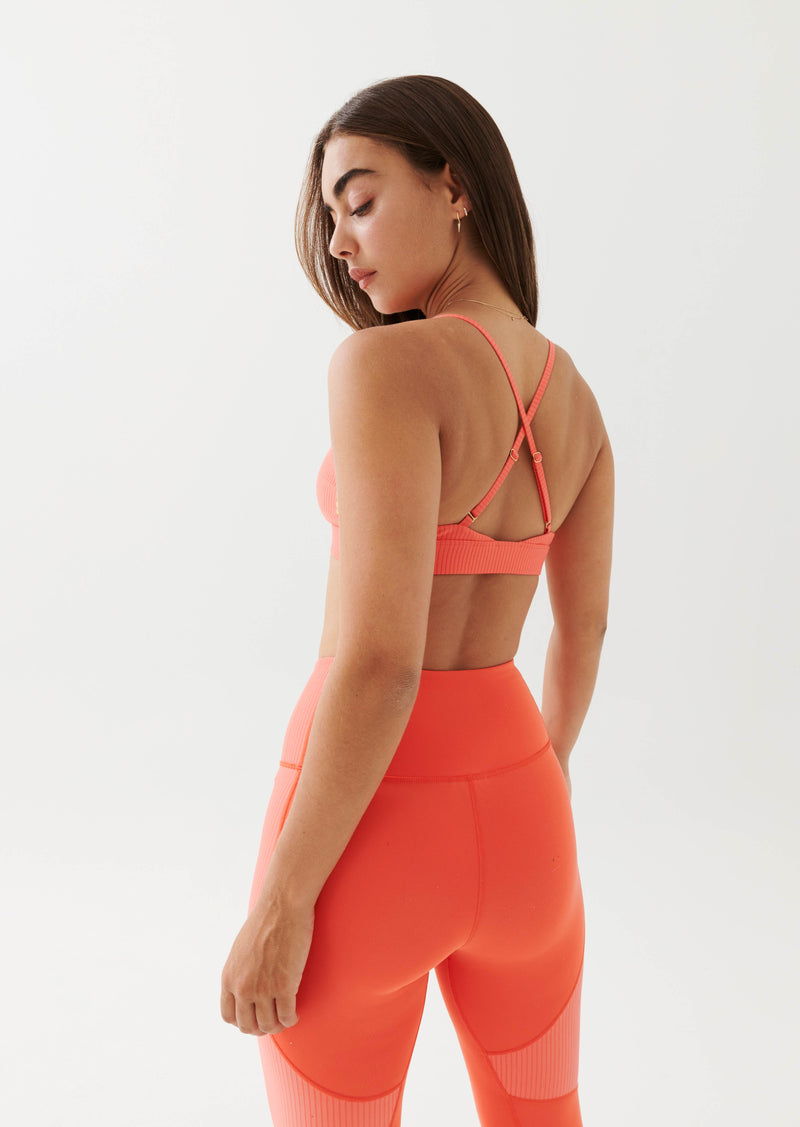 FREE PLAY SPORTS BRA IN PERSIMMON
