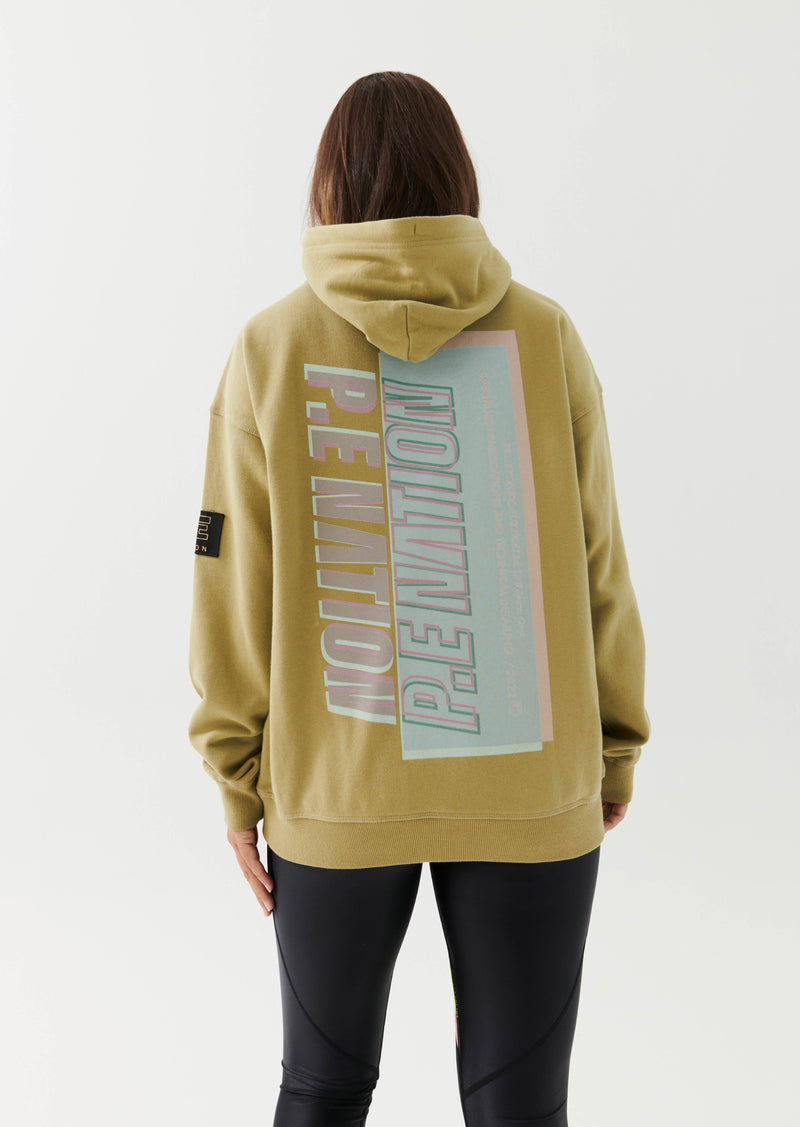 Alignment Hoodie | Olive Gray | P.E Nation