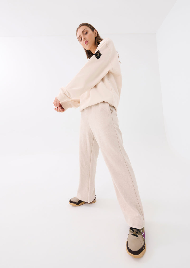 RESET PANT IN WARM GREY MARL