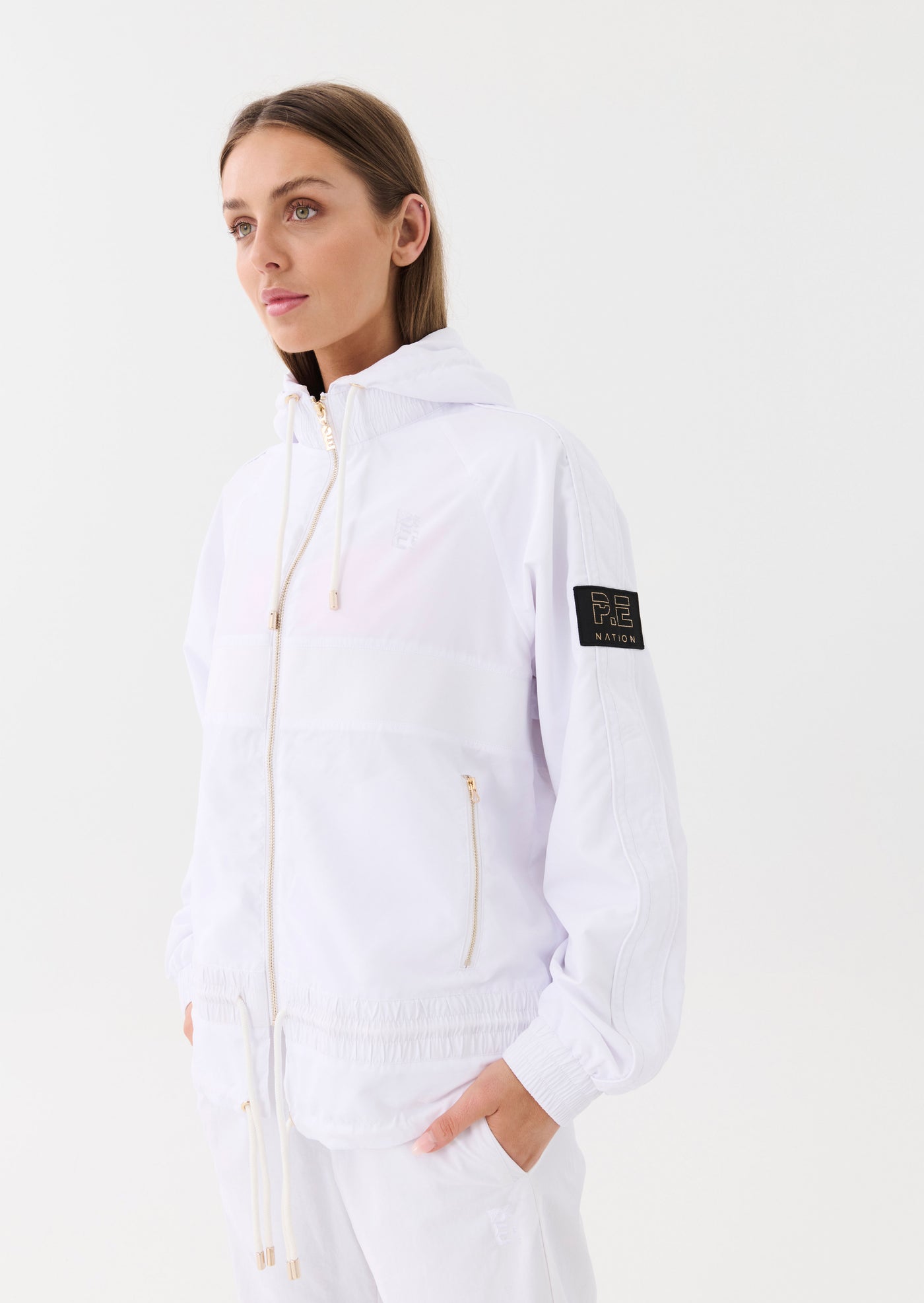 MAN DOWN JACKET IN OPTIC WHITE