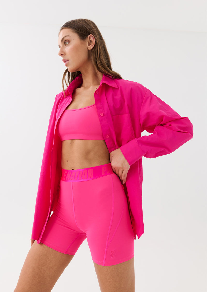 INTERVAL SHIRT IN PINK GLO