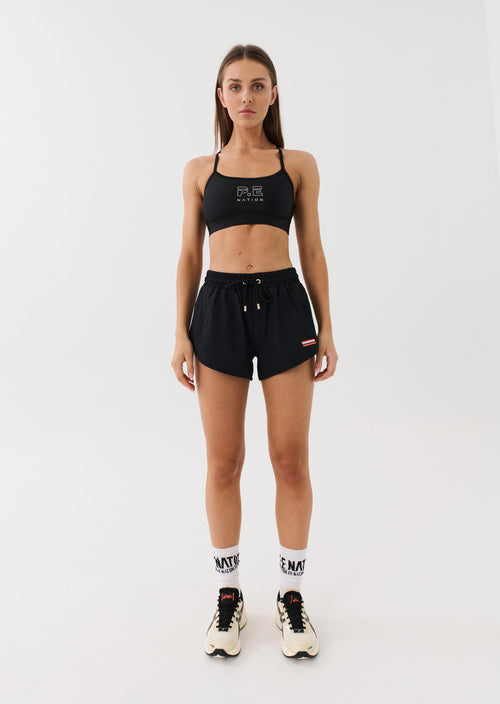 RAMP RUN SHORT IN BLACK