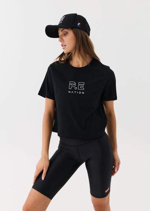 ENDURANCE TEE IN BLACK