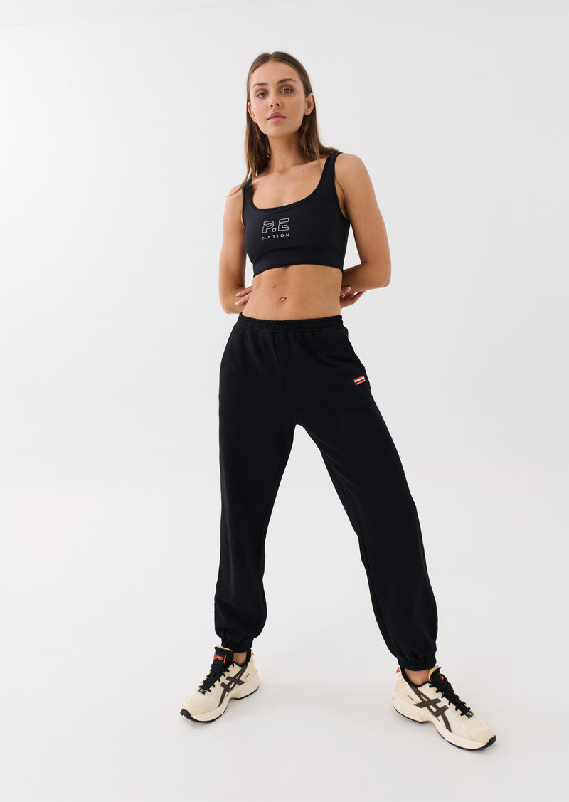 DYNAMIC TRACKPANT IN BLACK