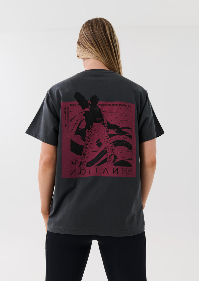 UPTEMPO TEE IN DARK SHADOW