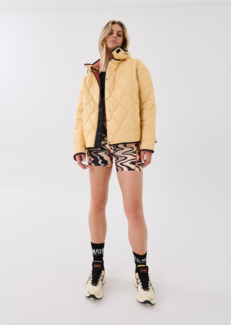 ADVOCATE JACKET IN APRICOT SHERBET